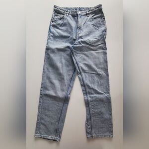 Monki Light Blue Wash High Waisted Jeans